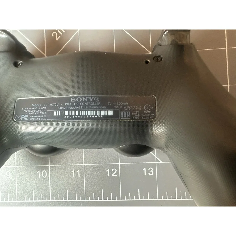 PlayStation 4 PS4 DualShock Wireless Controller - Black -Controller Only -Tested